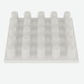25-Cavity Ice Pop Gelatin Mold – Molde para Gelapaletas – 100 mL Popsicle Mold Tray – Plastic Frozen Treat Mold – Made in Mexico