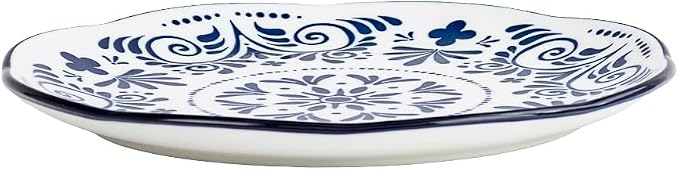 10 Strawberry Street Talavera Dinnerware, Set of 6 (8" Salad/Dessert Plate)