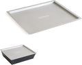 Chef Pomodoro Detroit Pizza Pan Lid, 8x10in, Anodized Aluminum, Lid Only | Lid Only, Pan Sold Separately; Fits Chef Pomodoro Detroit Pan Only; Retains Heat & Humidity, Prevents Drying, Stackable