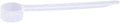 Plastic Measuring Scoop, (5 cc | 1 teaspoon | 5 mL) Long Handle Spoons for Powders, Granules, Coffee, Pet Food, Baking Supplies, Protein and Other Dry Goods, BPA Free (Set of 100)