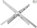 Stove Gap Covers 316 Stainless Steel,Stove Gap Filler,Heat-Resistant Oven Side Gap Filler,Between Stove and Counter Slide In Range Trim Kit for Kitchen,2 Pack (23.6"-26" Silver)