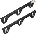 Stove Gap Covers 316 Stainless Steel,Stove Gap Filler,Heat-Resistant Oven Side Gap Filler,Between Stove and Counter Slide In Range Trim Kit for Kitchen,2 Pack (23.2” Shiny Black)