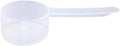 Plastic Measuring Scoop, (35 cc | 2.5 tablespoon | 1.25 fl oz. | 35 mL) Long Handle Spoons for Powders, Granules, Coffee, Pet Food, Baking Supplies, Protein and Other Dry Goods, BPA Free (Set of 1)