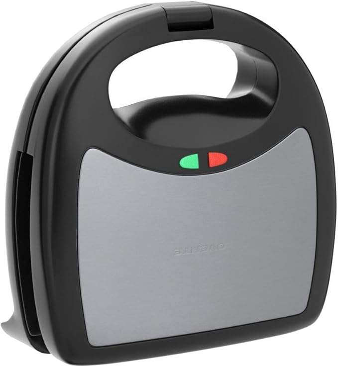 OVENTE 3 in 1 Electric Sandwich Maker, Panini Press Grill and Waffle Iron Set with Removable Non-Stick Plates, Perfect for Cooking Grilled Cheese, Tuna Melts, Burgers, Steaks and Snacks, Black GPI302B