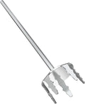 Onlyfire 3 Inch Pork Puller, Upgraded Ultra-Sharp Stainless Steel Meat Fork Meat Shredder Used with Standard Hand Drill for Beef, Chicken, Potato Masher and Tamale Meat