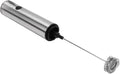 USB Rechargeable Electric Milk Frother, 800mAh Handheld Mixer with Stainless Steel Whisk, Portable Frothing Tool for Baking Eggs and Making Drinks