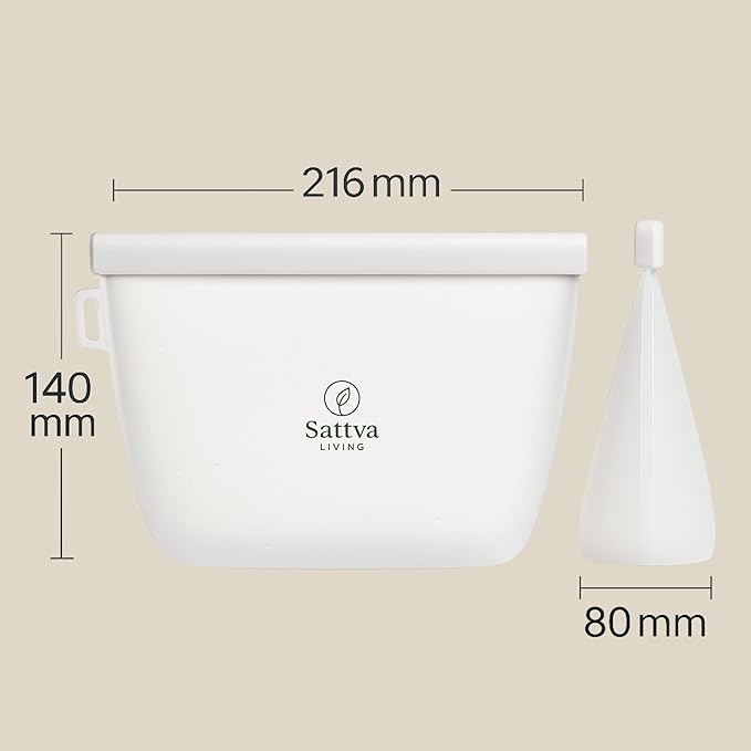 Silicone Food Storage Bags – 5 Pack (1000ml) | Reusable, BPA-Free, Leakproof | Freezer, Microwave & Dishwasher Safe | Eco-Friendly Silicone Snack & Meal Prep Bags