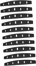 10Pcs Pizza Cutter Blade Cover Half Round Edge Guard Knife Protector for Cutting Portable Sheath for Kitchen Camping Bbq and Picnic Use