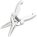 JERO Spring Assisted Kitchen Shears with Holder — Durable Stainless Steel Scissors for Herbs, Kitchen Tasks, Floral Trimming, Crafting — Made in Portugal by Jero Knife Company