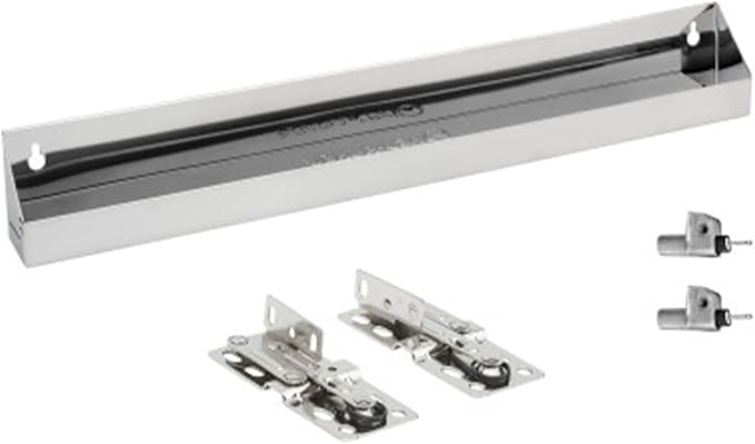 Rev-A-Shelf 22" Tip Out Tray with Soft Close for Sink Base Cabinets, Storage Organizer for Kitchen, Laundry Room, or Vanity Cabinets, 6581-22SS-SC-1