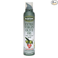 Mantova Extra Virgin Olive Oil Spray 8.5 oz. Spray Bottle - Manage Oil Amount - Great For Salads & Cooking, (Pack of 2)