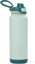 ZULU Powerfill Pro 32oz Stainless Steel Water Bottle with Quick Fill Lid, Triple Walled Vacuum Insulated Metal, Leak Proof Locking Lid, Sip and Chug, Reusable BPA Free, Evergreen