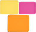3 Cup 6 Cup 11 Cup Rectangle Silicone Storage Cover Lids Replacement for Pyrex 7210-PC, 7211-PC, 7212-PC Glass Bowls, (Container not Included) 3 Pack, Microwave, Dishwasher and Freezer Safe