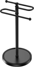 Hand Towel Holder, 304 Stainless Steel Heavy Duty S Shape Hand Towel Stand Free Standing Towel Bar for Bathroom Kitchen Countertop