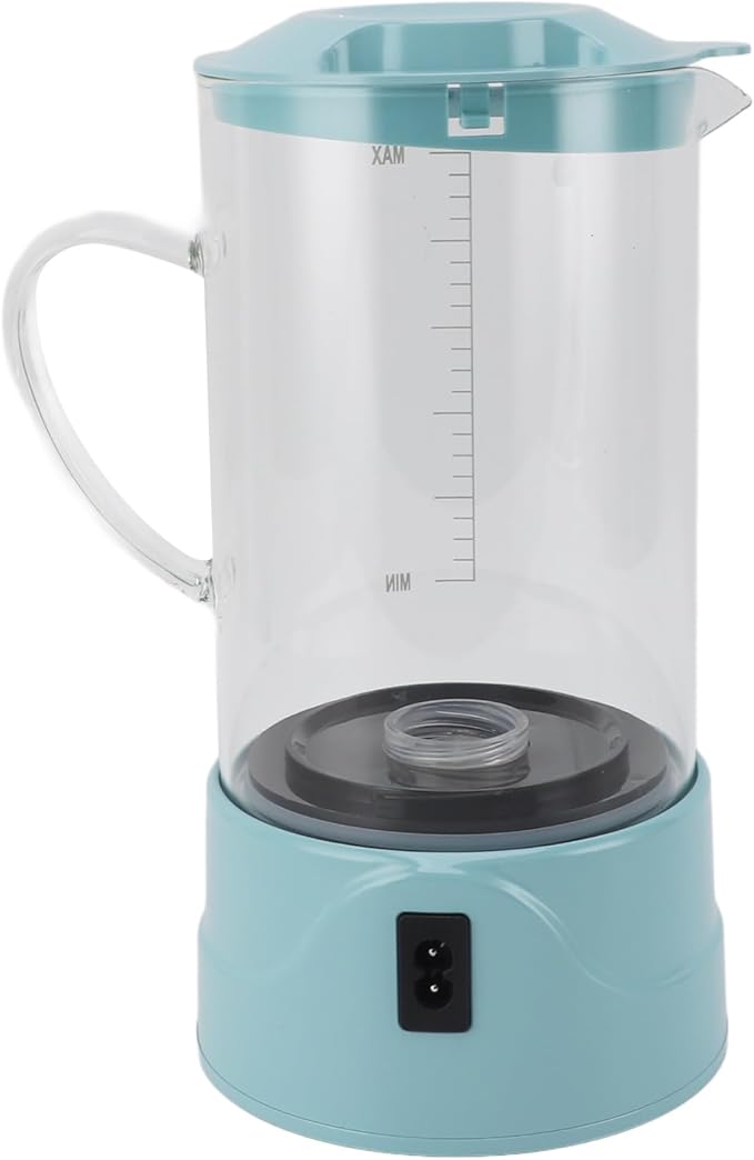 Hydrogen Water Pitcher, SPE, PEM Hydrogen Water Generator, 2L Large Capacity, 1500PPB Electrolysis Water Ionizer Machine Suitable for Home, Office, Outdoor Sports