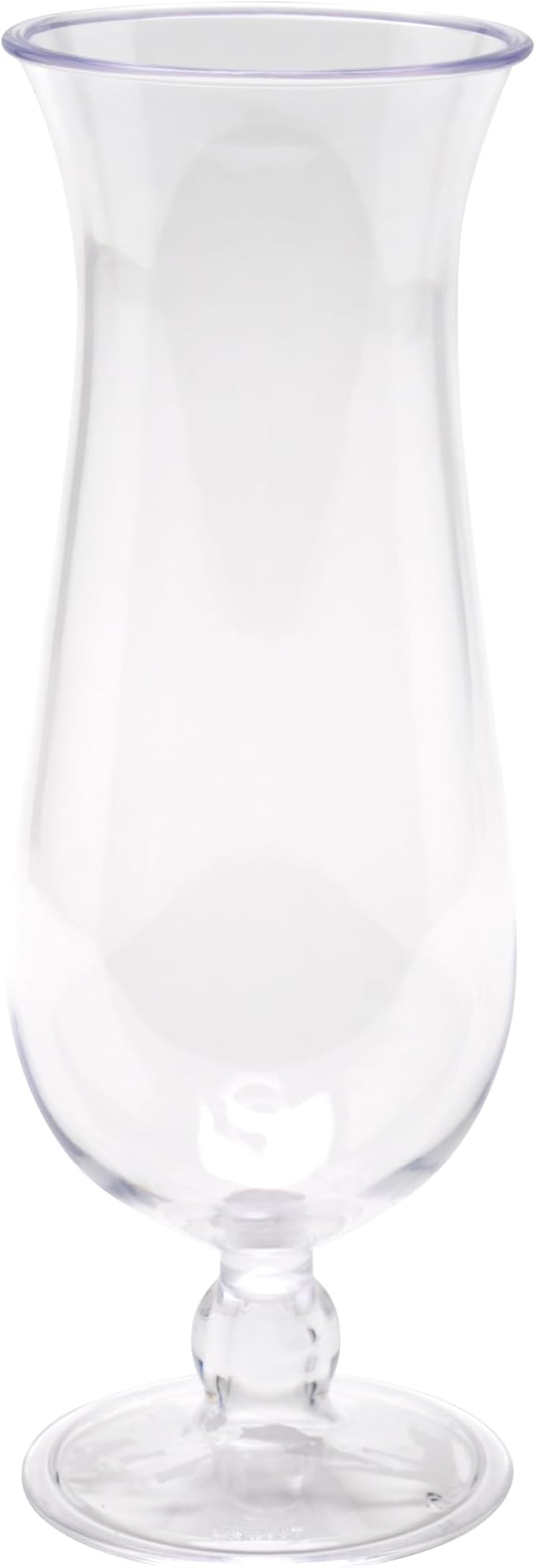 G.E.T. HUR-20-CL Clear PC Plastic Hurricane Glasses, 20 Ounce (Pack of 12)
