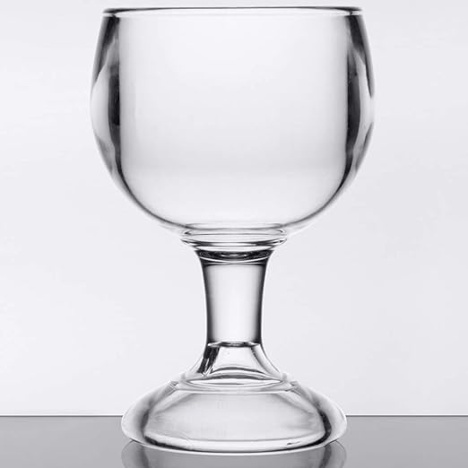 G.E.T. GOB-20-1-SAN-CL-EC Shatterproof Heavy-Duty Plastic Margarita Beer Schooner