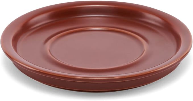 Tea Forte Porcelain Tea Cup and Lid, Steeps 8 oz., Microwave & Dishwasher Safe, Terra - Frank Lloyd Wright