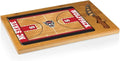 PICNIC TIME NCAA Icon Glass Top Cutting Board & Knife Set, Cheese Boards Charcuterie Boards, Serving Platter, (Parawood & Bamboo)