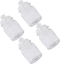 4pcs Glass Storage Bottles Food Prep Containers Canning Jars Airtight Storage Jars Pantry Boxes Lids