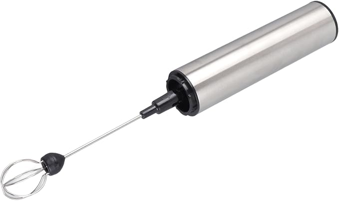 Electric Whisk, USB Rechargeable Handheld Electric Whisk with Multi Speed for Milk Frothing Coffee Mixing and Kitchen Blending Compact Foam Maker for Hot or Cold Beverages