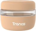 Tronco 16 oz Glass Food Storage & Lunch Bowl Containers with Airtight Lids | Leak & Spill Proof Meal Prep Container & Food Storage Jar for Lunch, Salad, Oats, Soup, BPA-Free, Microwave & Dishwasher Safe