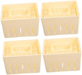 SHOWERORO 4pcs Tofu Press Mould Diy Tofu Maker for Homemade Cheese Compact Kitchen Tool for Lightweight and Easy to Clean Friends