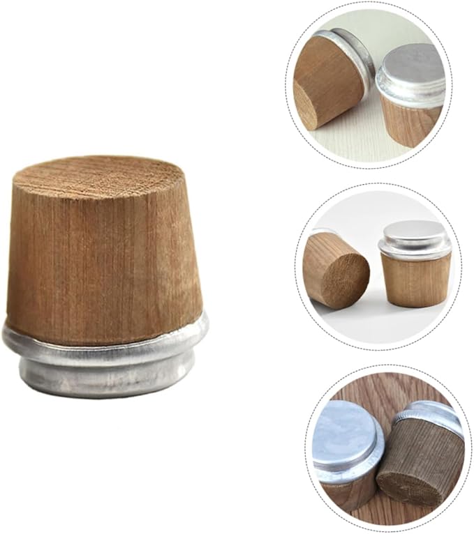 PRETYZOOM 12pcs Replacement Cork Stoppers for Vacuum Bottles Wood Bottle Plugs for Insulated Kettles Sealed and Easy to Clean