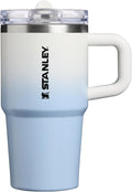 STANLEY Quencher ProTour Flip Straw Tumbler with Leakproof Lid 20 oz | Built-In Straw & Handle | Cupholder Compatible for Travel | Insulated Stainless Steel Cup | BPA-Free | Blue Dream Gradient