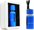 Poppers Bottle,Leakproof Aroma Inhaler Bottle, Empty Bottle No Liquid Inside (Blue)
