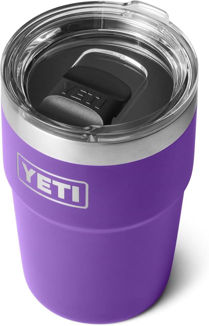 YETI Rambler 16 oz Stackable Tumbler, Vacuum Insulated, Stainless Steel with MagSlider Lid | Stackable