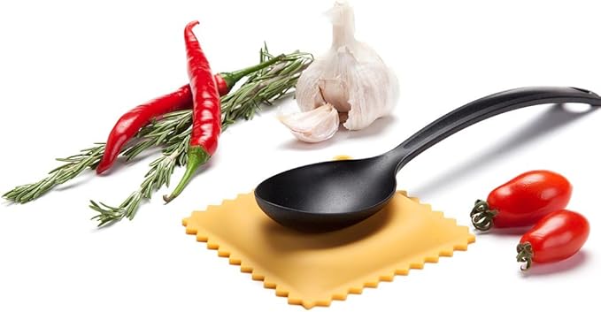 The Original Ravioli-Shaped Spoon Rest | Spoon Rest for Kitchen Counter | Cool and Cute Kitchen Accessories | from a Collection of Different Pasta-Shaped Unique Kitchen Gadgets | by Monkey Business