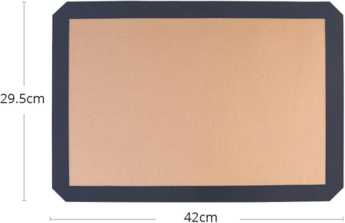Silicone Baking Mat For Cookie Sheet - Non Stick Sheet Mat - Professional Grade Liner Sheets (Size : Gray 42x29.5cm C)
