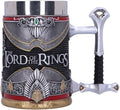 Nemesis Now Lord of the Rings Tankard, Hand-Painted Resin Mug, Officially Licensed Collectible, 15.5cm - Aragorn