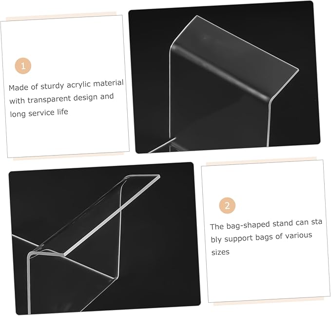 Bag Holder Stand for Food Prep Storage Multi-functional Freezer Bag Holder Stand Stable Design for Easy Filling and Pouring Compact and Convenient Kitchen Organizer