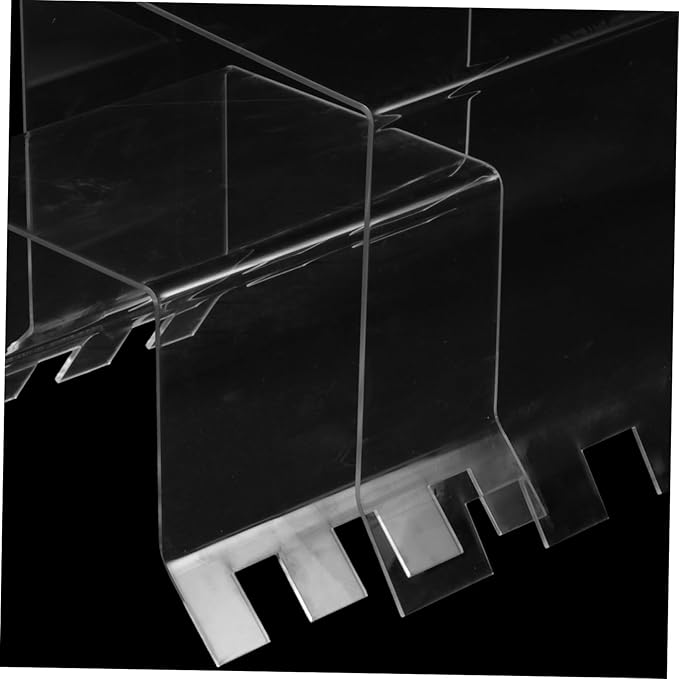 KICHOUSE 2pcs Prep Sealing Bag Storage Stand Serrated Rack Holder for Filling Freezer Bags Opener for Food Prep