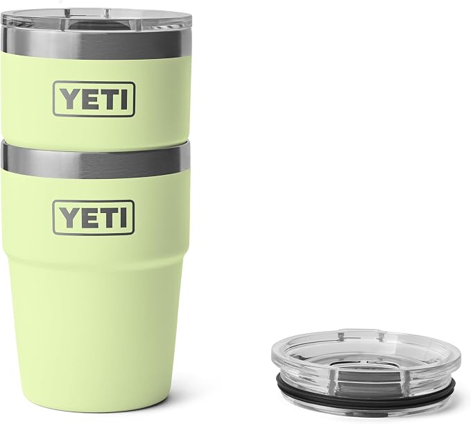 YETI Rambler 16 oz Stackable Tumbler, Vacuum Insulated, Stainless Steel with MagSlider Lid | Stackable