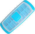 Handy Housewares Anti-Spill 14-Cubes Covered Ice Cube Tray with Easy Flip and Fill Lid (1-pack)
