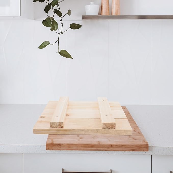 Kichvoe Wooden Tofu Press Board Tofu Mold for Homemade Easy to Use Wooden Pressing Tool for Making Kitchen Essential