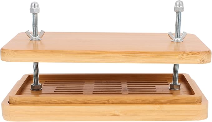 PRETYZOOM Tofu Press and Drainer Adjustable Pressure Kitchen for Homemade Bean Curd Efficient Water Tool for Smooth Tofu Texture