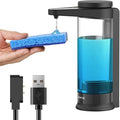 AIKE 17oz. Touch-Free Rechargeable Automatic Liquid Soap Dispenser for Kitchen Dish Soap