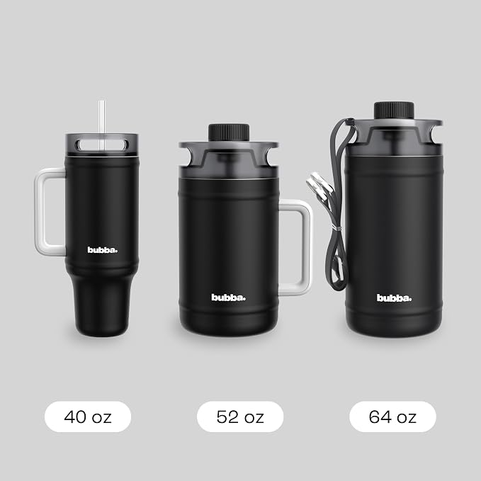 bubba 64 oz SS jug w/multi function keg lid + top handle Core Office Siren