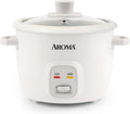 Aroma Housewares 4-Cups (Cooked) / 1Qt. Rice & Grain Cooker (ARC-302NG), White