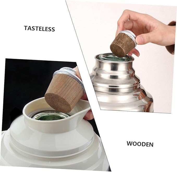 PRETYZOOM 24pcs Cork Bottle Stoppers for Water Bottles Insulated Replacement Plugs for Vacuum Flasks and Thermal Insulation Fits Standard
