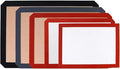 Silicone Baking Mat For Cookie Sheet - Non Stick Sheet Mat - Professional Grade Liner Sheets (Size : Red 60x40cm A)