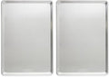 Nordic Ware Aluminum Full Size Sheet Pan 26 x 18 inches for commercial oven use, Full Sheet, 2-Pack (For Commercial Oven Use., Not for standard home ovens)
