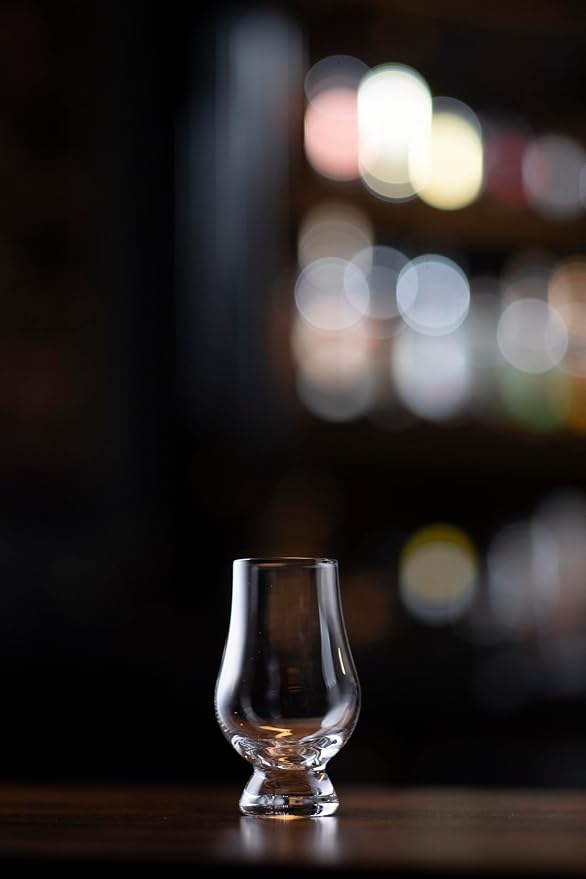 GLENCAIRN The WEE Crystal Whisky Glass Set of 12 - Mini Size 3.34in, 85mm Whiskey Tasting Glass