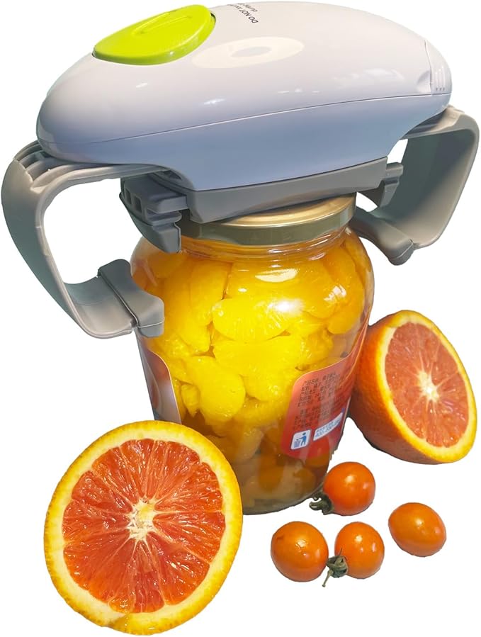 Jar Opener for weak hands, Automatic Jar Opener for seniors with arthritis, Electric Jar Openers for Seniors, Fits 1.2" - 3.5" Lid size, Suitable for the elderly/arthritis (High version）