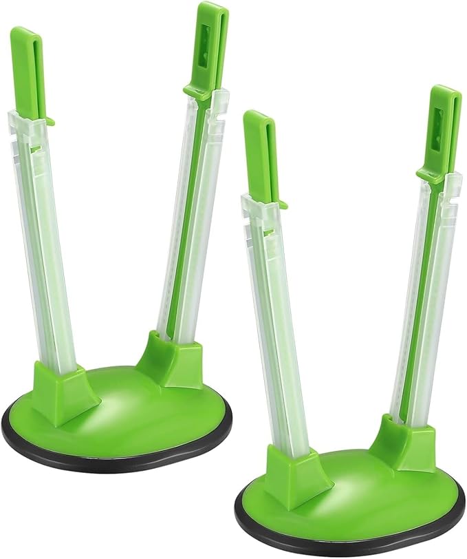 For 2 Pcs Baggy Rack zer Bag Holder Stand for Food Meal Prep Bag Kitchen Gadget
