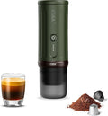 CERA+ PCM03S Portable Espresso Machine 5-8 Cups per Charge, Self-Heating 20 Bar, NS Pods & Ground Coffee, Epresso Electric Travel Coffee Maker for Outing, Working, Camping